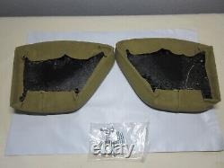 Ford Gpw Jeep Willys MB Toile Crash Pad Hip Pad Set
