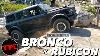Ford Le Colle À La Jeep En Prenant La Nouvelle Bronco Sur La Piste Rubicon Non Vous Avez Tort