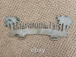 Ft Lauderdale Hurricane Palms Tropical Wonderland License Plate Topper Fl
