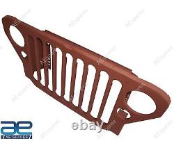 Grille en acier pour radiateur avec revêtement primaire pour Jeep Ford 41-45 MB GPW