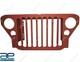 Grille En Acier Pour Radiateur Revêtue De Primaire Pour Jeep Ford 41-45 Mb Gpw Gec