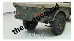 HOUSSE DE TOILE Willys Convient Pour Jeep MB, Ford GPW, bâche remorque, housse de remorque