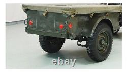 HOUSSE DE TOILE adaptée pour Jeep MB Willys, Ford GPW, bâche de remorque, housse de remorque