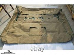 Haut d'été souple pour Jeep Willys Ford MB GPW G-503-Vert Olive Correct-en Toile