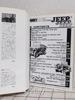 Hobby Japan Édition Spéciale Magazine JEEP 1983 Willis MB Ford GPW Livre Photo