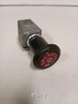 Interrupteur d'urgence d'origine vintage VW Hella SAE QC-67 pour VW Bus 88