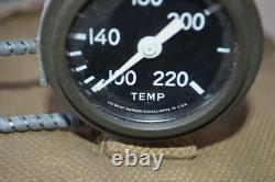 Jauge de température GPW GPA Ford Willys Jeep WWII Stuart Warner