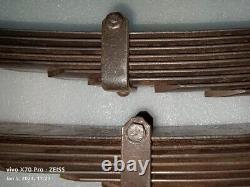Jeep Ford Gpw ww2 G503 Ensemble de ressorts à lames avant avec boulon marqué F et quelques colliers marqués F