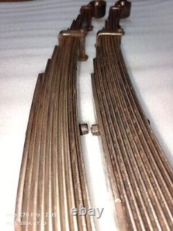 Jeep Ford Gpw ww2 G503 Ensemble de ressorts à lames avant avec boulon marqué F et quelques colliers marqués F