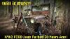 Jeep Ford De La Seconde Guerre Mondiale Oubliée, Assise Depuis 60 Ans, Redémarrera-t-elle ?