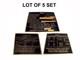 Jeep Gpw Ford Jeu De Plaques Signal&eacute;tiques En Laiton De Production Interm&eacute;diaire G503 Seconde Guerre Mondiale Ww2