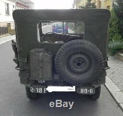 Jeep MB Jeepverdeck Willy Ford Gpw, Completo Winterverdeck DI U. S. Tela