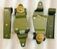 Jeep Willys Ford Mb Gpw Pivot De Capote Avant Lat&eacute;ral Avec Support De Pivot, Ensemble Complet