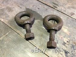 Jeep Willys Mb, Ford Gpw, Weasel M29 Originale Pintle Hitch Boulons Eye Nos