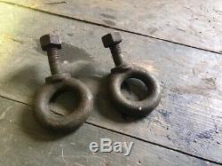 Jeep Willys Mb, Ford Gpw, Weasel M29 Originale Pintle Hitch Boulons Eye Nos