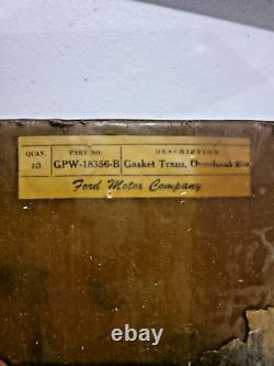 Joint de transmission Ford Motor scellé NOS MB GPW Jeep Part# GPW-18356-B WO-A7832