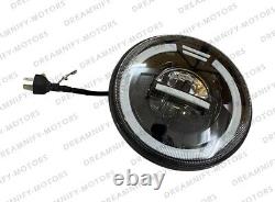 Kit de conversion de phares LED complet avec installation et câblage pour Jeep Willys GPW