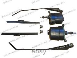 Kit de moteur d'essuie-glace 2 x 12 volts pour Jeep Willys CJ2A CJ3A CJ3B CJ5