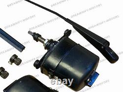 Kit de moteur d'essuie-glace 2 x 12 volts pour Jeep Willys CJ2A CJ3A CJ3B CJ5