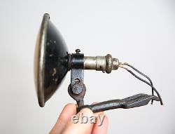 Lampe de phare antique pour moto, vélo, vintage Schwinn, Harley, etc.