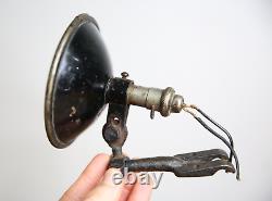 Lampe de phare antique pour moto, vélo, vintage Schwinn, Harley, etc.
