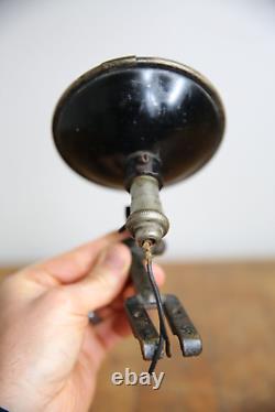 Lampe de phare antique pour moto, vélo, vintage Schwinn, Harley, etc.