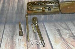 MB Willys / Ford Gpw Jeep Stevens Walden Socket Jeu De Clés Oldtimer Ww / V3