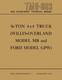 Manuel De Maintenance Pour Willys Mb, Ford Gpw, Jeep Militaire De 1940-1945