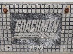 Marchepied de pare-chocs en aluminium pliable vintage pour camion COACHMAN VANS RV Accessoire de camping-car