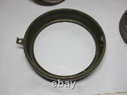 NOS Ford GPW Jeep GPW 13150 6 Volt Blackout Fender Driving Lamp Parts = Pièces de lampe de conduite pour pare-chocs noir 6 volts NOS Ford GPW Jeep GPW 13150