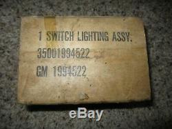 Nos Boxed Willys MB Ford Gpw Jeep Dodge G503 Chevrolet Late Rotary Light Switch