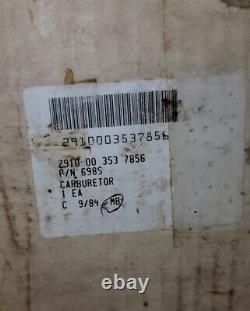 Nos Carter W-o 698s Carburateur Pour Ww2 Willys MB & Ford Gpw Jeep P# Wo-647843c