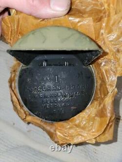 Nos Corcoran-brown 6 Volt Blackout Lamp Unit, Willys MB Ford Gpw Jeep P# C105860