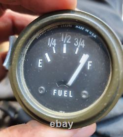 Notre jauge de carburant 12 volts Stewart Warner, Willy's MB Ford GPW Jeep P/N 433395 82333