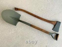 Nous Army Véhicule Militaire Shovel & Axe / Axe Set Willys Jeep MB Ford Gpw USA