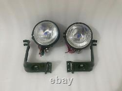 Nouvelle lumière de phare avec support paire gauche et droite pour Willys Jeep MB Ford GPW.