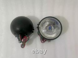 Paire de phares Willys Jeep MB Ford GPW avec support gauche et droit adapté pour