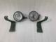 Paire De Phares Adaptés Pour Willys Jeep Mb Ford Gpw Avec Support Gauche Et Droit