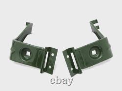 Paire de supports de phare gauche et droit compatible avec Willys Jeep Ford MB GPW