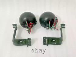 Phare de Willys Jeep MB Ford GPW avec support Paire Gauche et Droite Convient Pour