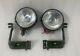 Phare Pour Willys Jeep Mb Ford Gpw Avec Support Paire Gauche Et Droite