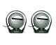 Pour Ford Jeeps Willys Conduire Phare Avec Unité De Support 41-45 Gpw 4.5 Paire