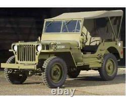 Pour Jeep Willys Ford MB GPW Toile de haute qualité Soft Top G-503- OD/Vert olive