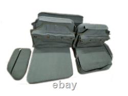 Pour Jeep Willys Ford MB Gpw Toile Top Et Coussin Set G-503+ Seat Storage