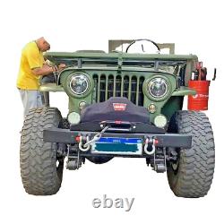 Pour Jeep Willys GPW Kit de conversion de phare LED - Complet avec montage et câblage