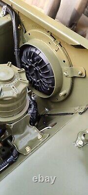 Pour Jeep Willys GPW Kit de conversion de phare LED - Complet avec montage et câblage