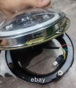 Pour Jeep Willys GPW Kit de conversion de phare LED - Complet avec montage et câblage