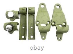 Pour Willys Jeep Ford MB Gpw Ensemble complet de supports de courbure avant latéral avec support pivot