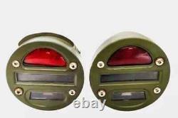 Pour Willys MB Ford GPW Jeep Camion Feu Arrière Cat Eye Ensemble de 4 2 Unités