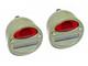 Pour Willys Mb Ford Gpw Jeep Camion Militaire Feu Arrière Cat Eye 4 Paires